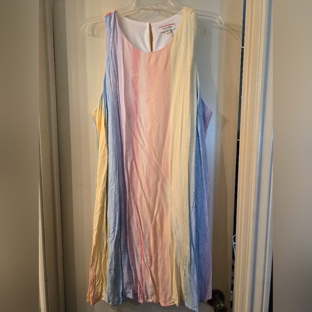 Chic Soul Pastel Mini Dress